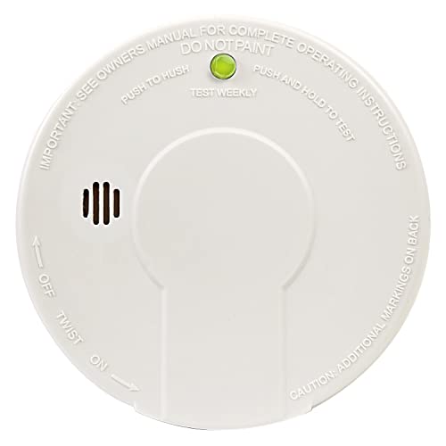 Kidde 9V Battery Operated Smoke Alarm with Test-Reset Button
