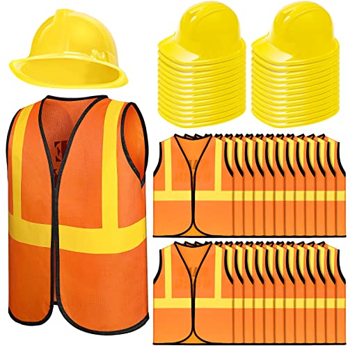 Kids Construction Worker Costume Set