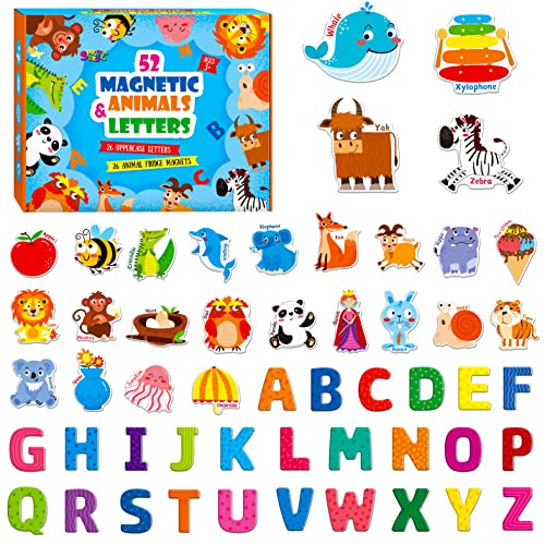 Kids Magnetic Letters and Animals