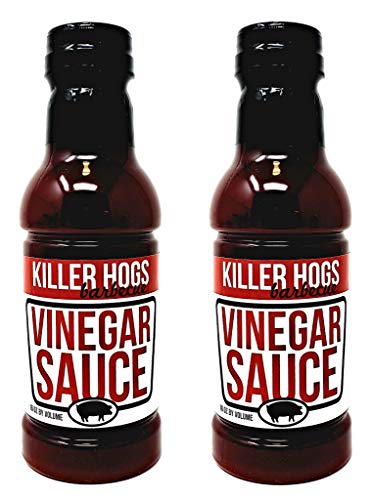 Killer Hogs BBQ Vinegar Sauce - 2 Bottles - 32 oz Bulk