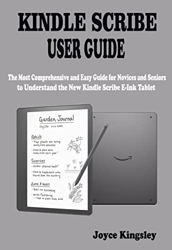 Kindle Scribe User Guide