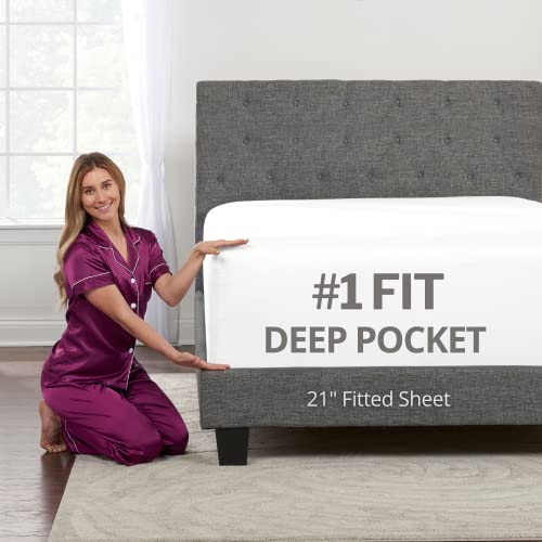 King Fitted Sheet Deep Pocket