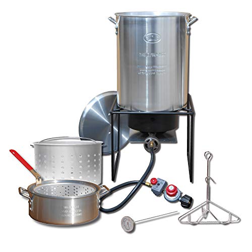 King Kooker Outdoor Fry Boil Package with 2 Pots