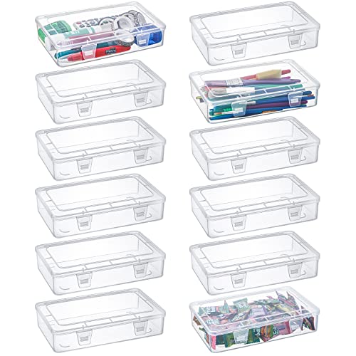 Kingrol Clear Plastic Storage Containers