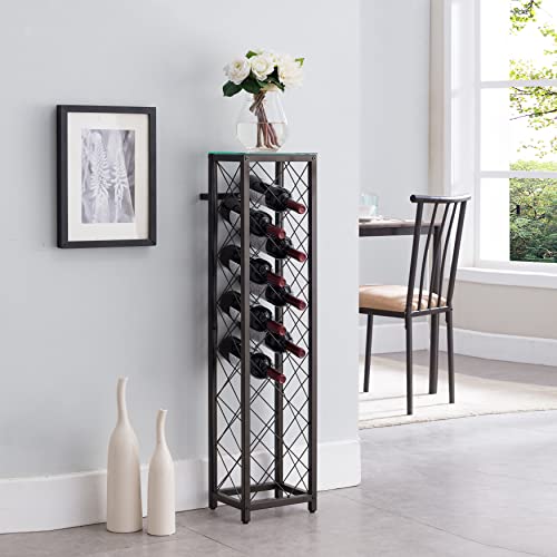 Kings Brand Furniture Wine Rack Storage Tower
