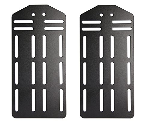 Kings Brand Furniture Bed Frame Headboard Modification Plates, Set of 2