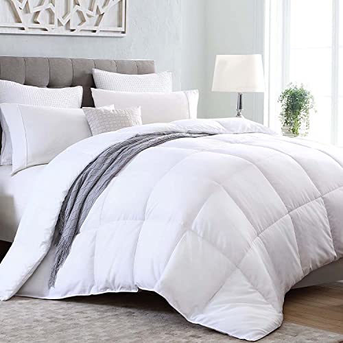 Twin Comforter Duvet Insert - All Season Quilted Ultra Soft Breathable Down Alternative