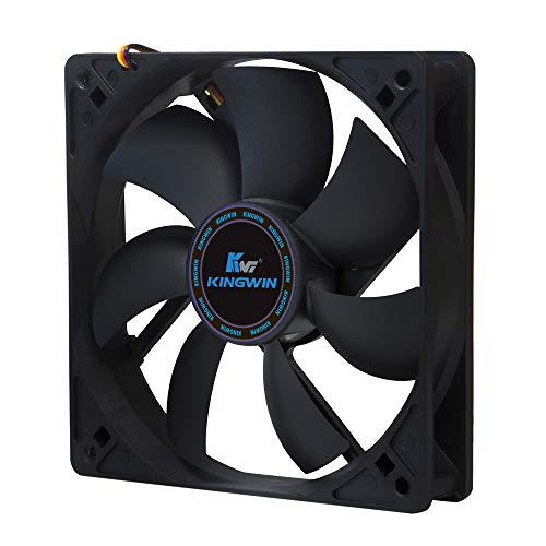 Kingwin 120mm Silent Cooling Fan for Computer Cases and CPU Coolers