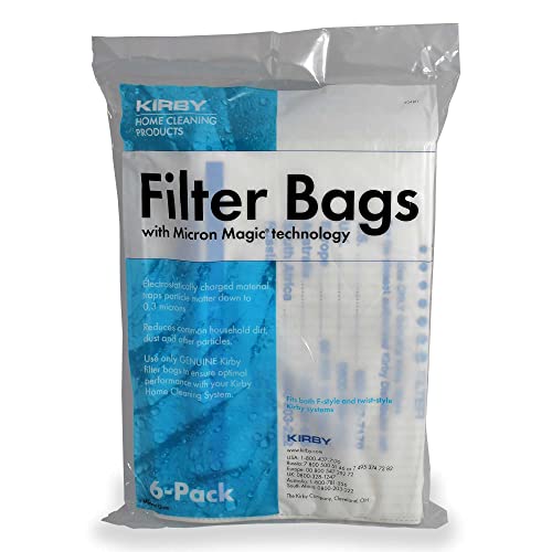 Kirby 204811 Filter Bag Six Pack Micron Magic HEPA