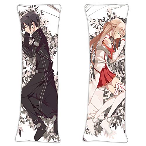 CLVELLI Kirito and Asuna 150cmx50cm Anime Body Pillow Cover