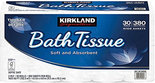 Kirkland Signature Ultra Soft Toilet Tissue - 30 ct