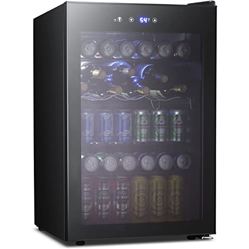 Kismile 4.5 Cu.ft Beverage Refrigerator and Cooler