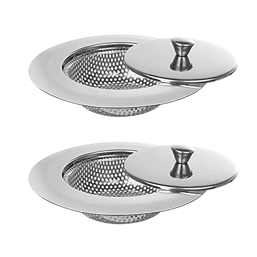 Stainless Steel Sink Strainer Set for Home and Bathrooms