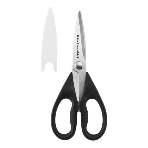 AWINJOY Kitchen Scissors, Heavy Duty Sharp Kitchen Shears Dishwasher Safe  ,Gold Kitchen Accessories Cooking Shears for