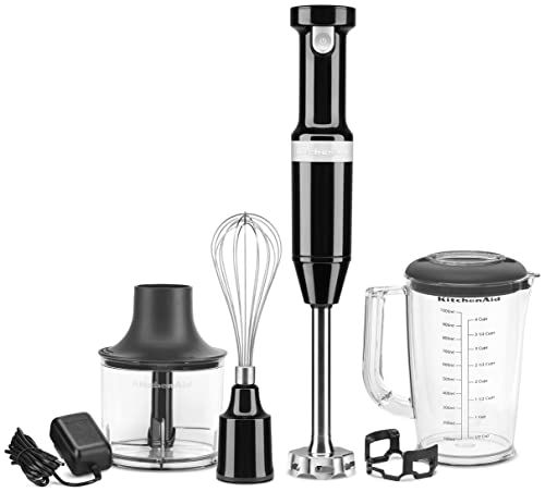 KitchenAid Cordless Hand Blender with Chopper and Whisk