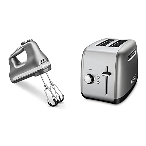 KitchenAid 4-Slice Toaster with Manual High-Lift Lever - KMT4115, Contour  Silver