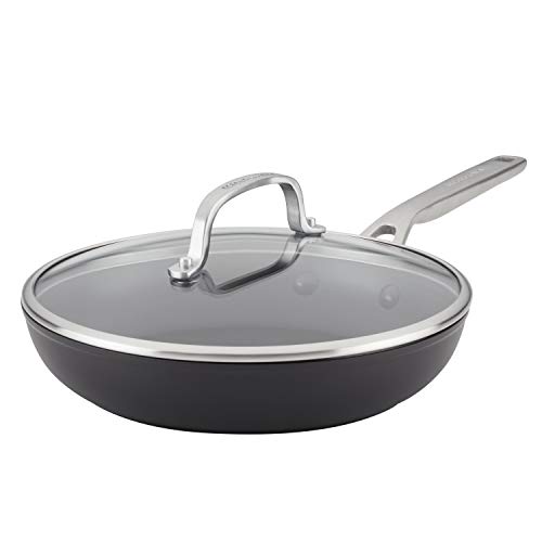 KitchenAid Induction Nonstick Fry Pan/Skillet with Lid, 10 Inch
