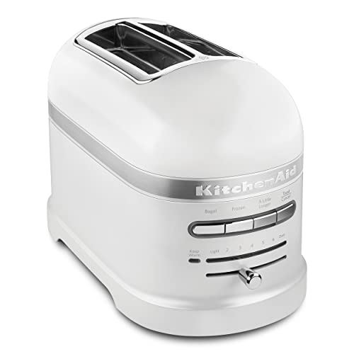 KitchenAid Pro Line Series 2-Slice Automatic Toaster, Frosted Pearl White