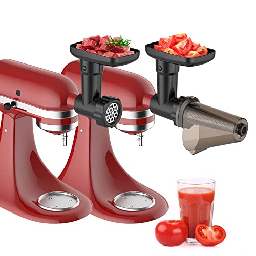 KitchenAid - KN12AP Attachment Pack with Citrus Juicer for Most KitchenAid Stand Mixers - White