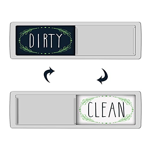 KitchenTour Dishwasher Magnet Clean Dirty Sign