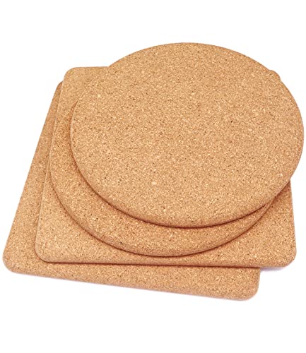 KITLAB Cork Trivets - Heat-Resistant and Versatile