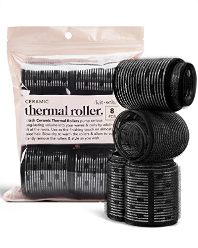 Kitsch Ceramic Thermal Hair Rollers for Long Hair