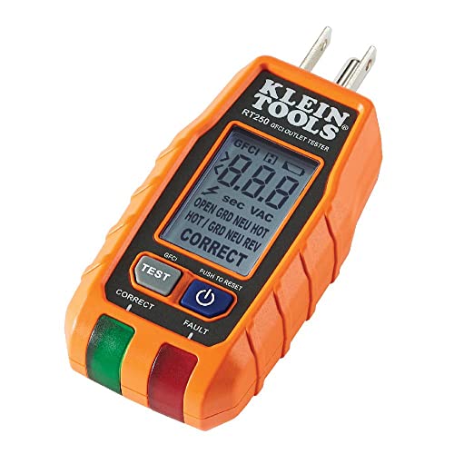 Klein Tools Outlet Tester with LCD Display
