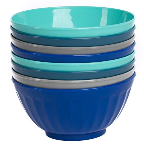Klickpick Home 6 Inch Plastic Bowls Set