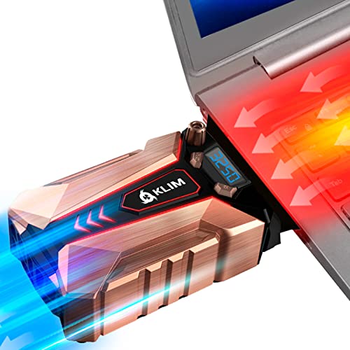KLIM Cool Metal Laptop Cooler Fan - NEW 2023
