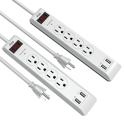 KMC Surge Protector Power Strip 2-Pack