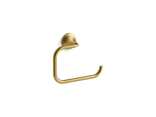 Kohler 27428-2MB Tone-Towel Ring, Vibrant Brushed Moderne Brass