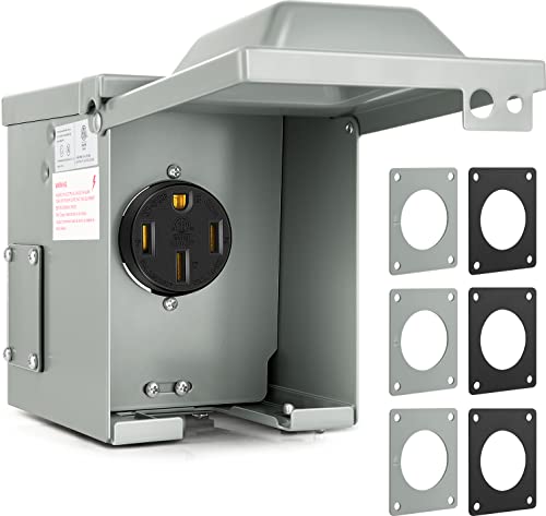 Kohree RV Power Outlet Box 50 Amp