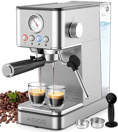 KOIOS 20 Bar Semi-Automatic Espresso Maker
