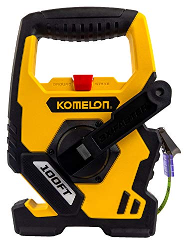 Komelon N9100 Steel Tape Measure, 100ft - Durable and Reliable