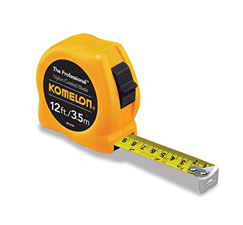 Komelon Professional 12-Foot Inch/Metric Scale Power Tape