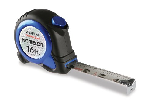 Komelon SLSS116 Stainless Steel Tape Measure