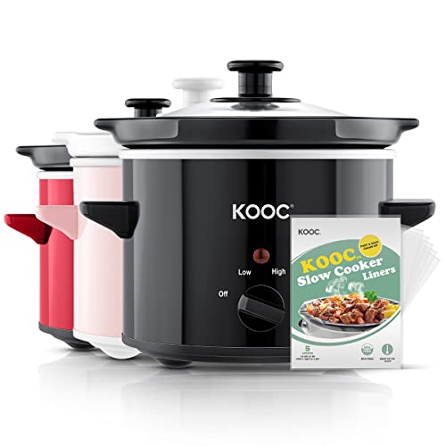 KOOC Small Slow Cooker: Compact, Nutrient-Rich, and Easy to Use