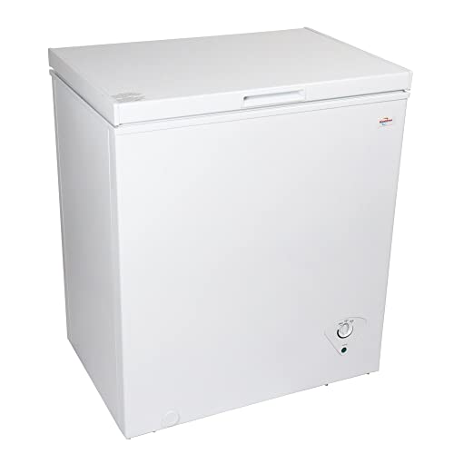 Koolatron Compact Chest Freezer, 5.0 cu ft, White