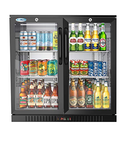 KoolMore BC-2DSW-BK Double Door Refrigerator