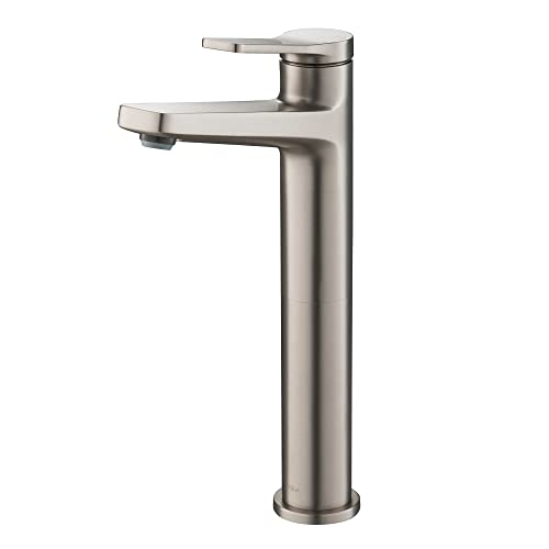 Kraus KVF-1400SFS Indy Single Handle Vessel Bathroom Faucet