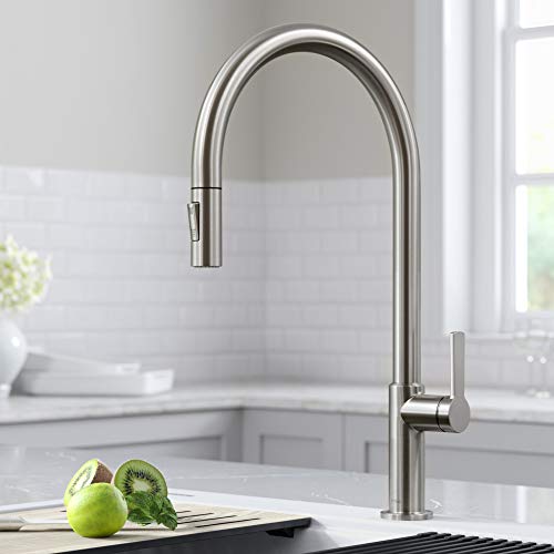Kraus Oletto High-Arc Single Handle Pull-Down Kitchen Faucet