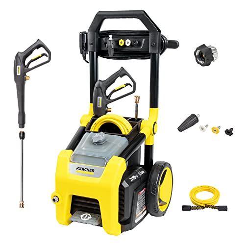 Karcher K2100PS Electric Power Washer - 2100 PSI - 4 Nozzles - 1.2 GPM