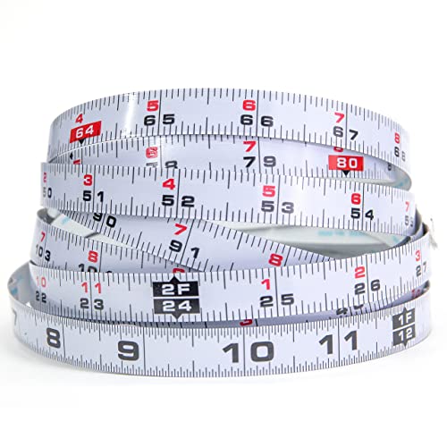 Win Tape Workbench Ruler Adhesive Backed Tape Measure - 24 inch 61cm Tape Measure (Left to Right - Inch/cm)