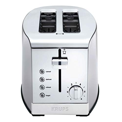 KRUPS 2-Slice Stainless Steel Toaster
