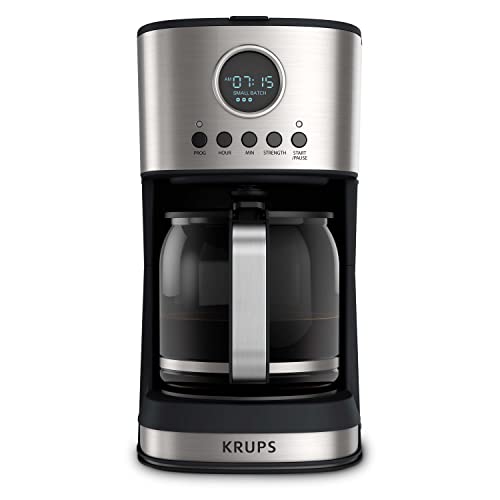 Krups Essential Brew Stainless Steel Coffee Maker