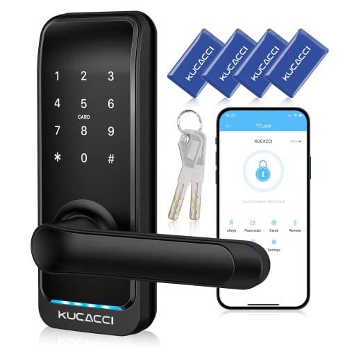 Kucacci Smart Door Handle Lock with Keypad: Convenient and Secure