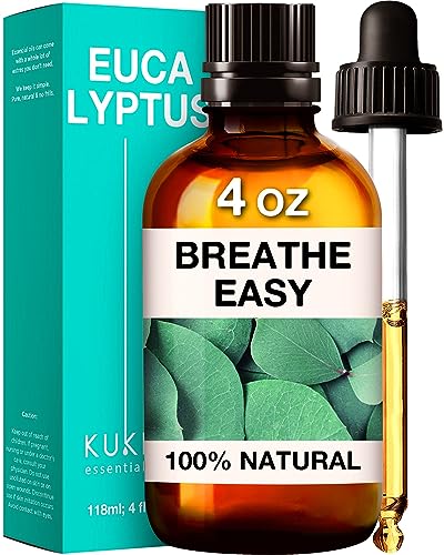 Kukka Eucalyptus Oil - Refreshing Citrusy Essential Oil for Outdoor Protection and Skincare