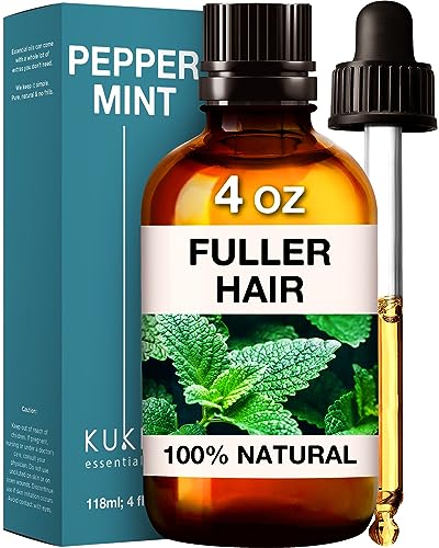 KUKKA Peppermint Oil: Natural Hair & Skin Care (4 fl Oz)