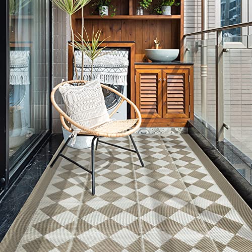 Kurala Reversible Rugs: Lightweight Outdoor Mats for Patio and More