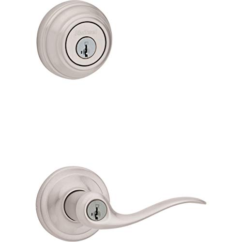 Kwikset Tustin Entry Lever and Deadbolt Combo
